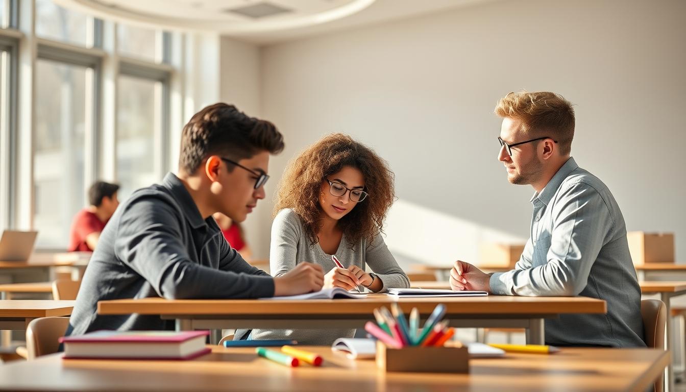 Digital learning platform with online study materials